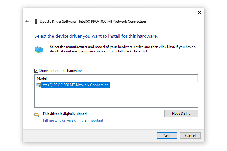 Windows 10 display drivers update